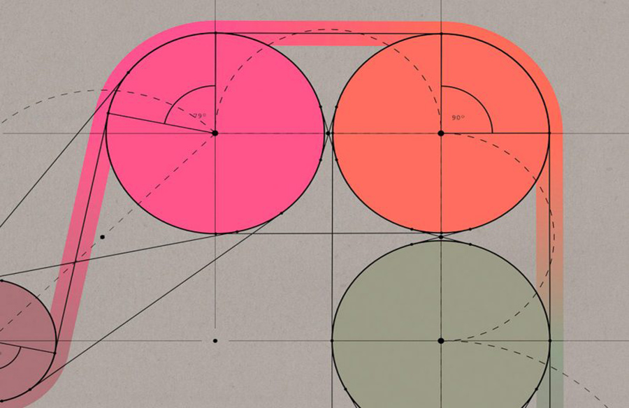 Exploring Geometry: Tangent Art Series by Dimitris Ladopoulos