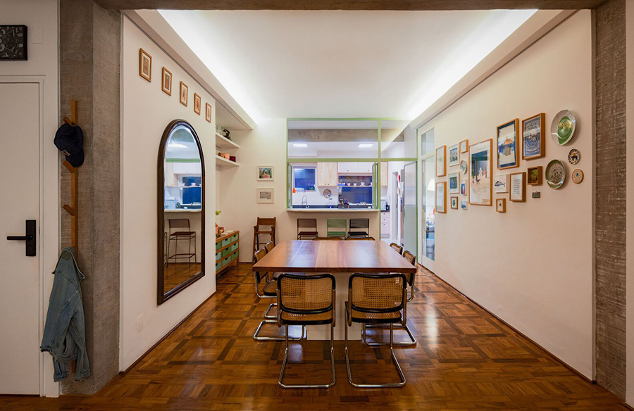 Transforming Sabará Apartment Embracing Openness and Light