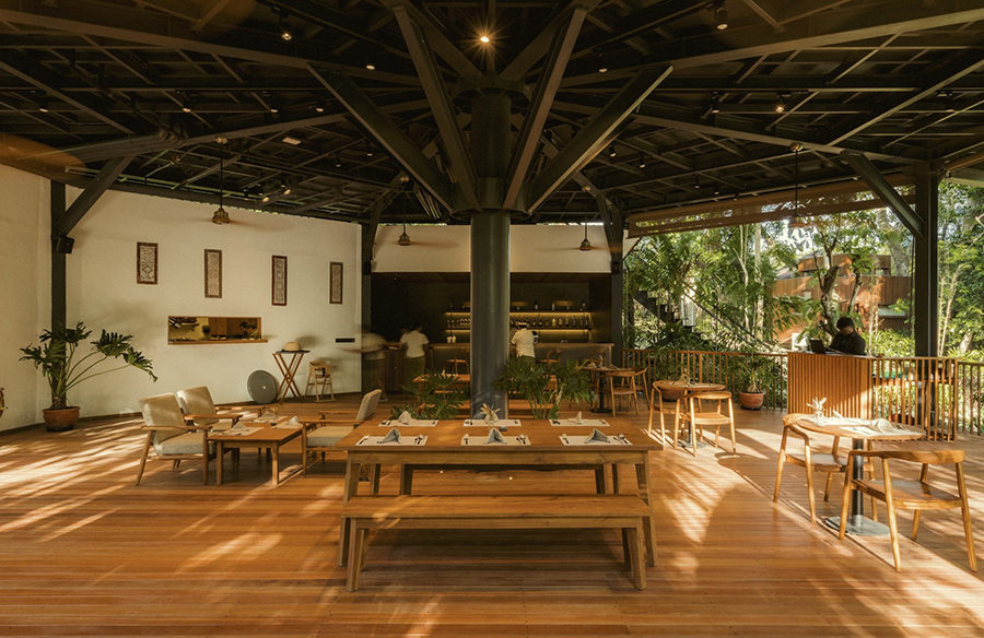 Embracing Nature The Octagon Restaurant and Workspace